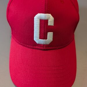Pittsburgh Crawfords retro logo‎ hat. Red and white